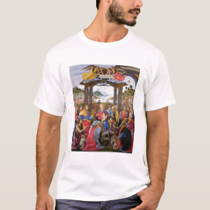 Adoration of the Magi - Domenico Ghirlandaio - c14 T-Shirt