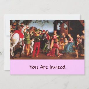 ADORATION OF THE MAGI INVITATION