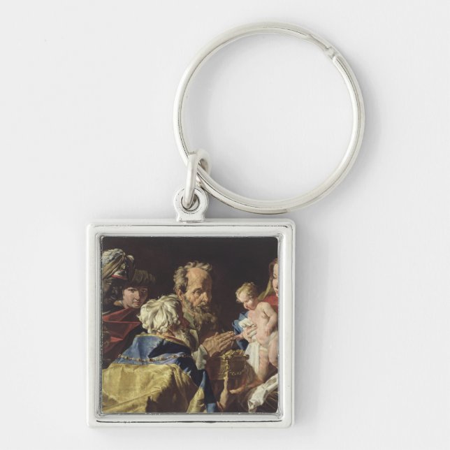 Adoration of the Magi Keychain (Front)