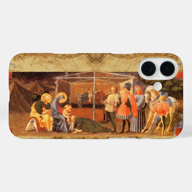 ADORATION OF THE MAGI NATIVITY  PARCHMENT Case-Mate iPhone CASE (Back (Horizontal))