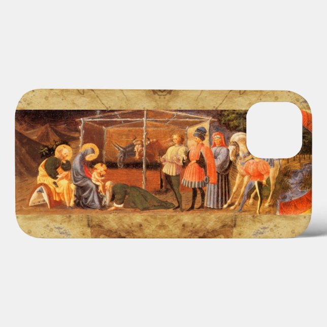 ADORATION OF THE MAGI NATIVITY  PARCHMENT Case-Mate iPhone CASE (Back (Horizontal))