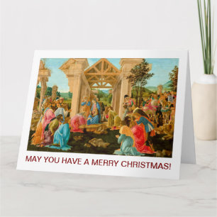 Adoration of the Magi Sandro Botticelli 1478-1482 Card