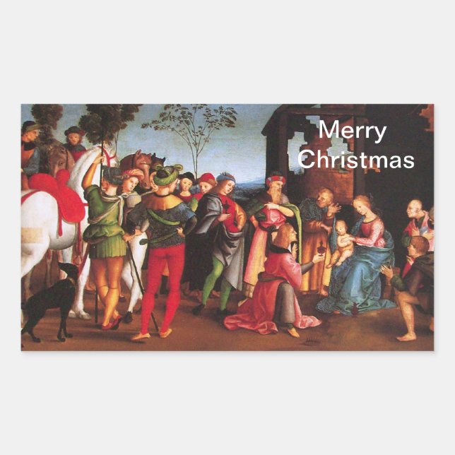 ADORATION OF THE MAGI STICKER (Front)