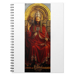 Adoration of the Mystic Lamb by Jan van Eyck Notebook