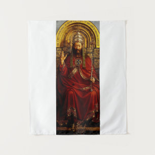 Adoration of the Mystic Lamb by Jan van Eyck Tapestry