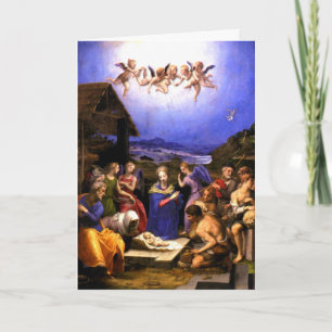 Adoration of the Shepherds - Bronzino - Italian Holiday Card