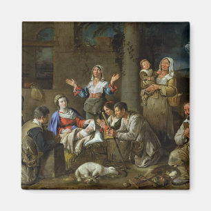 Adoration of the Shepherds, c.1659 Magnet