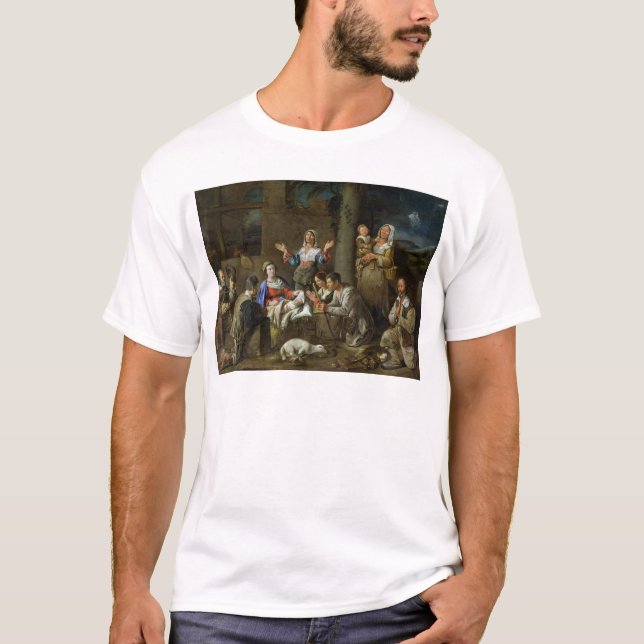Adoration of the Shepherds, c.1659 T-Shirt (Front)