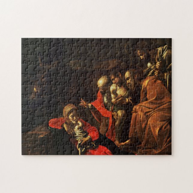 Adoration of the Shepherds (Caravaggio) Jigsaw Puzzle (Horizontal)