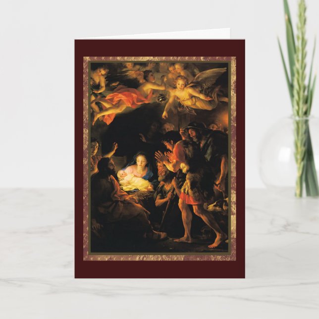 Adoration of the Shepherds Card (Front)