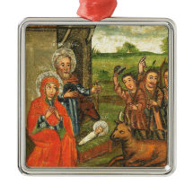 Adoration of the Shepherds Christmas Ornament