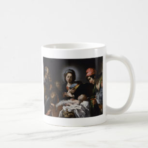 Adoration of the Shepherds, circa 1615 Coffee Mug