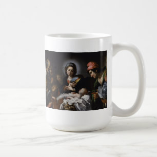 Adoration of the Shepherds, circa 1615 Coffee Mug