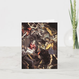Adoration of the Shepherds - El Greco Holiday Card