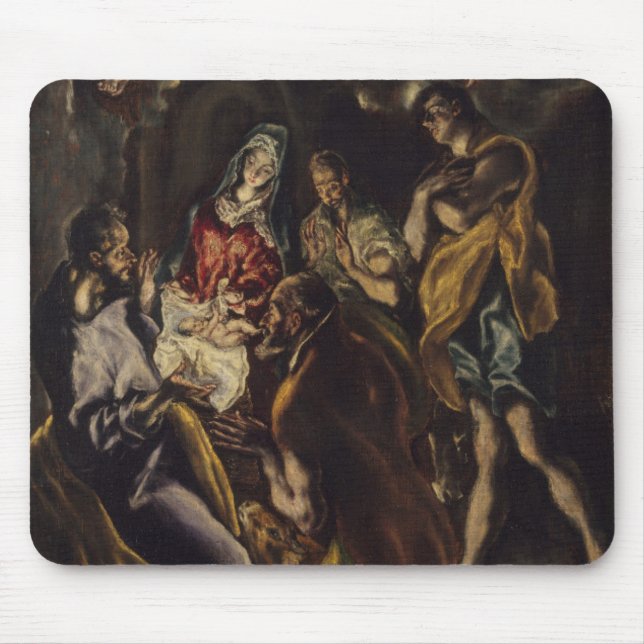 Adoration of the Shepherds Mouse Pad (Front)