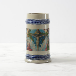 Adoration of the Trinity, Albrecht Durer Beer Stein