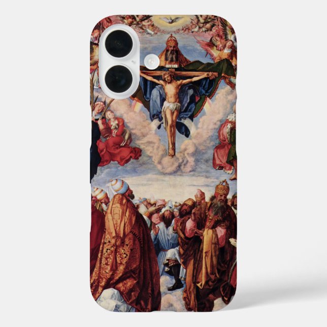 Adoration of the Trinity by Albrecht Durer, 1511 Case-Mate iPhone Case (Back)
