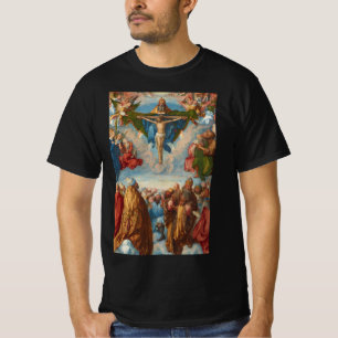 Adoration of the Trinity detail by Albrecht Durer T-Shirt