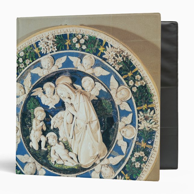 Adoration of the Virgin with St. John Binder (Front/Inside)
