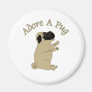 adore a pug magnet