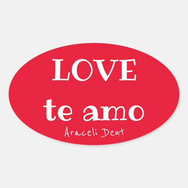ADORE LES Stickers AMO (Devant)