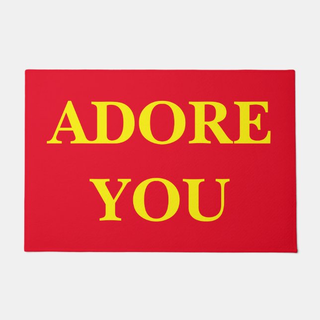 Adore You Door Mat (Front)