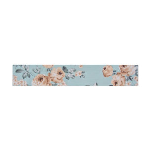 Adoring Flowers - Belly Bands for 5x7 Invitations Invitation Belly Band
