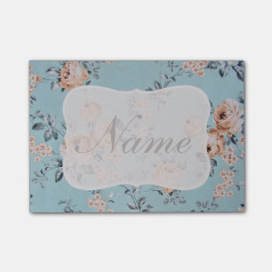 Adoring Flowers - Post-it® Notes 4" x 3" Wedding