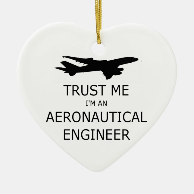 Adornment with airplane design ceramic ornament (Front)
