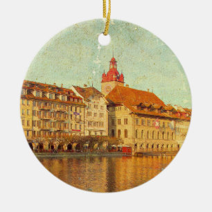 Adorno De Cerámica Polaroids from Lucerne Ceramic Ornament