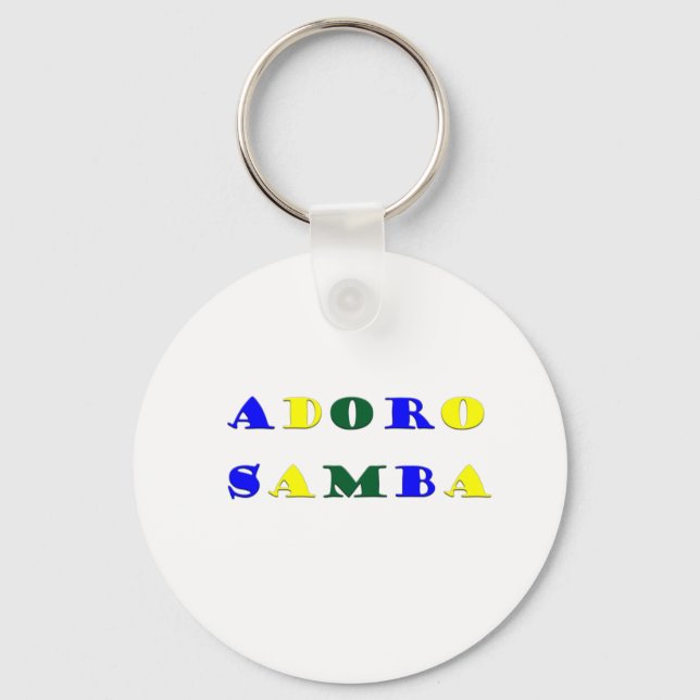 Adoro Samba Keychain (Front)