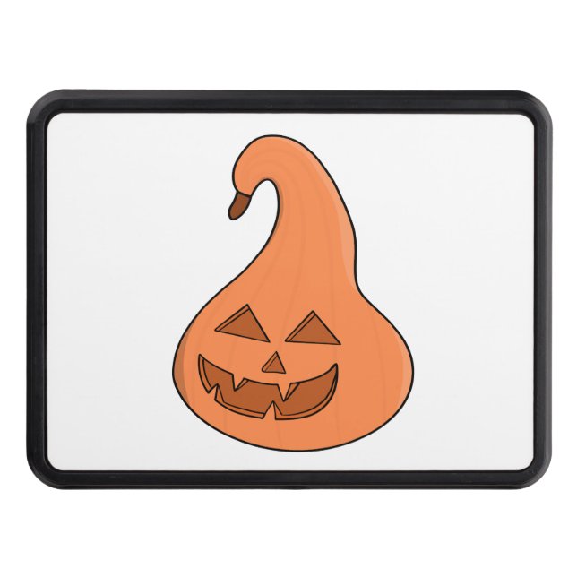 Adorobale Pumpkin Trailer Hitch Cover (Front)