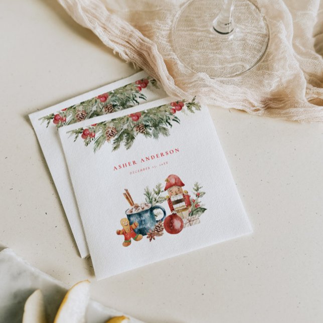 Adotable Christmas Party Napkin (Creator Uploaded)