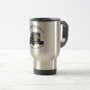 ADR Class 7 Radioactive Hazmat Driver & Logistic Travel Mug