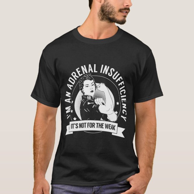Adrenal Insufficiency Warrior Nftw Awareness T-Shirt (Front)