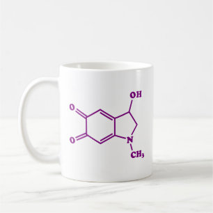 Adrenaline Molecular Chemical Formula Coffee Mug