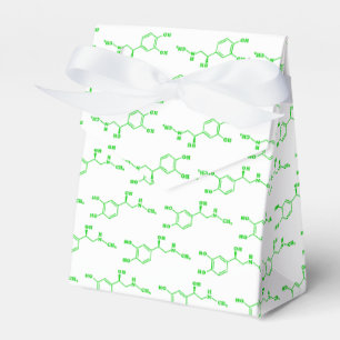 Adrenaline Molecular Chemical Formula Favor Box