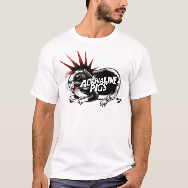 Adrenaline Pigs T-Shirt (Front)