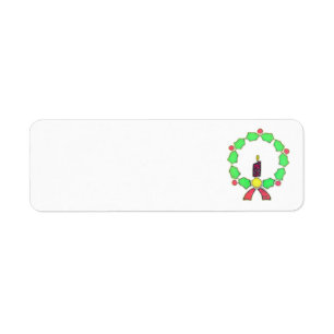 ADRESS LABELS CHRISTMAS ART AND DESIGN