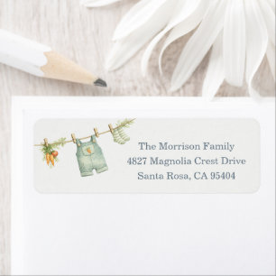 Adresse de Baby Shower Localement Cultivée