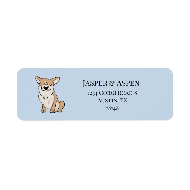 Adresse de Corgi (Devant)