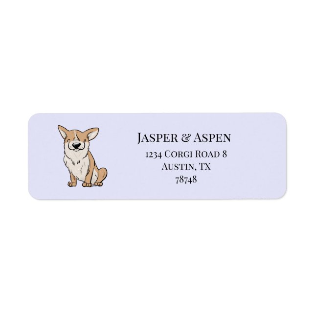 Adresse de Corgi (Devant)