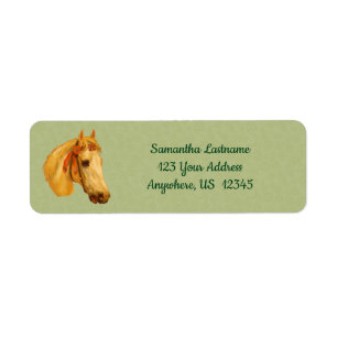 Adresse de dessin de la tête du cheval d'art vinta