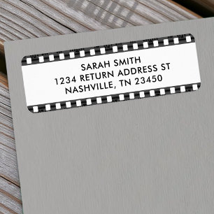 Adresse de la bande de film rétro