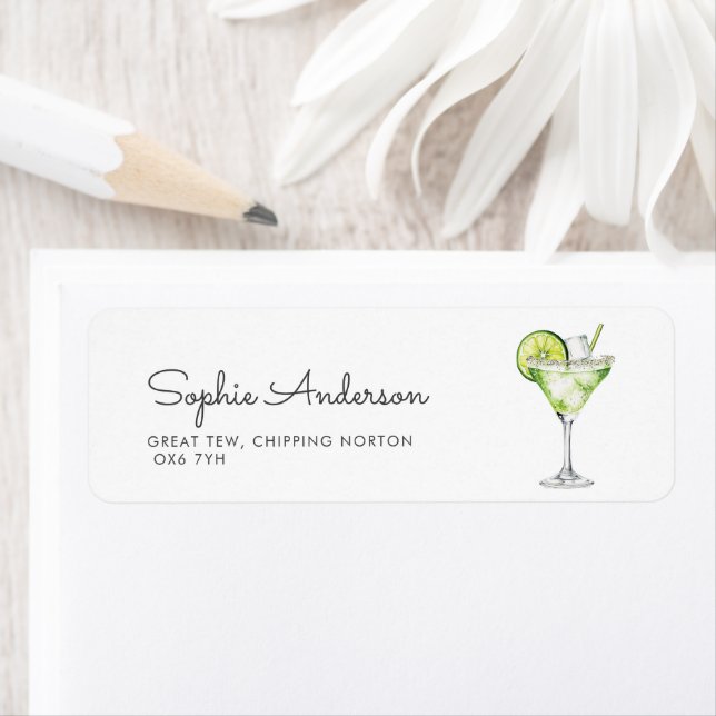 Adresse de la soirée de mariage Margarita (En situation)