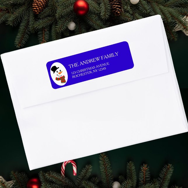 Adresse de Noël bleue (Créateur téléchargé)