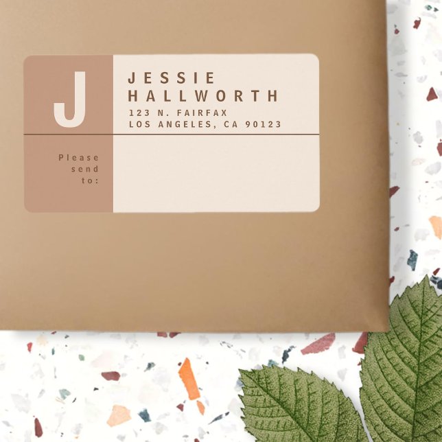 Adresse de retour Creative unique Expédition (Créateur téléchargé)