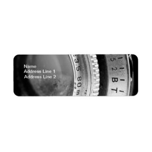Adresse de retour d'affaires de photographie