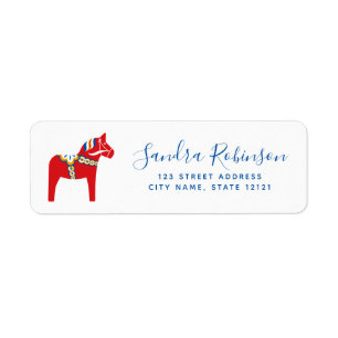 Adresse de retour de cheval de Dala