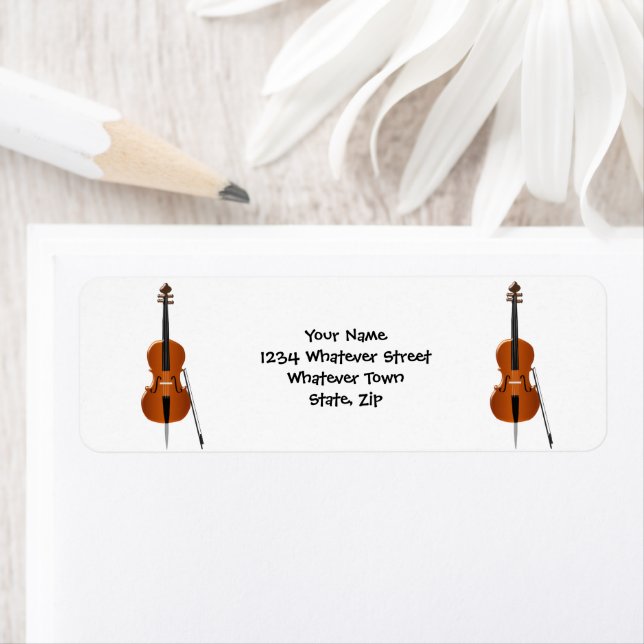 Adresse de retour de conception de cello (En situation)